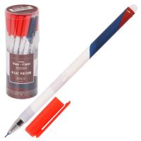 Ручка гелевая, пиши-стирай, пишущий узел 0,5 мм, цвет чернил синий Флаг России в категории Ручки гелевые
