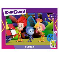 Пазлы, 60 элементов, 180*270 мм, Фиксики Новый сезон, Step Puzzle в категории Пазлы и мозаики