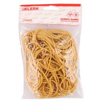 Банковская резинка 100 гр, диаметр Ø 6 см, цвет натуральный KLERK  в категории Банковские резинки