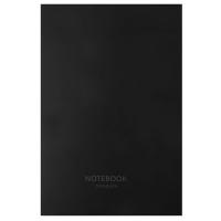 Тетрадь, А4, 80 листов, клетка, на скобе, Полином, Total black в категории Тетради 60-200 листов