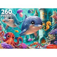 Пазлы, 260 элементов, 240*330 мм, Удивительный подводный мир, CreateMe, Рыжий кот в категории Пазлы и мозаики