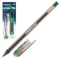 Ручка шариковая PenSan "My-Tech", зелёная в категории Ручки шариковые