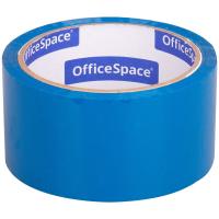 Клейкая лента упаковочная OfficeSpace, 48мм*40м, 45мкм, синяя в категории Клейкие ленты упаковочные