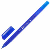 Ручка стираемая гелевая BRAUBERG DELTA, СИНЯЯ, трехгранная в категории Ручки гелевые