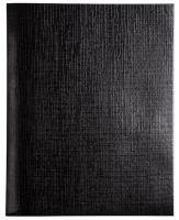 Тетрадь бумвинил А5 96 л. скоба, офсет №1, клетка, "Черная Metallic", HATBER в категории Тетради 60-200 листов