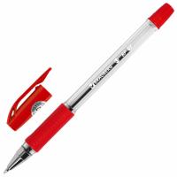 Ручка шариковая BRAUBERG "BP-GT", КРАСНАЯ, корпус прозрачный, стандартный узел 0,7 мм в категории Ручки шариковые