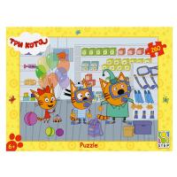 Пазлы, 260 элементов, 240*345 мм, Три кота Новые истории, Step Puzzle в категории Пазлы и мозаики