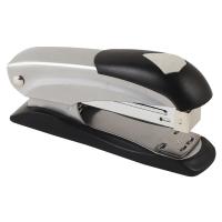 Степлер, №24/6, 20 листов, корпус металлический, антистеплер, цвет серый, Attomex в категории Степлеры