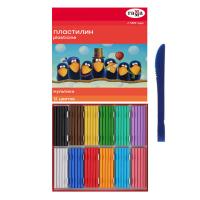 Пластилин, 12 цветов, 240 гр, стек, картонная коробка, Мультики, Гамма в категории Массы для лепки детские
