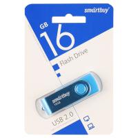 Флеш-память USB 16 Gb Smartbuy Twist Blue в категории Флеш накопители USB