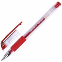 Ручка гелевая с грипом BRAUBERG "EXTRA GT", КРАСНАЯ, стандартный узел 0,5 мм, линия 0,35 мм в категории Ручки гелевые