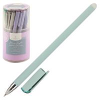 Ручка гелевая, пиши-стирай, пишущий узел 0,5 мм, цвет чернил синий Slim Soft Pastel LOREX в категории Ручки гелевые
