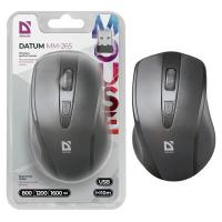 Мышь беспроводная Defender Datum MM-265 (черный) 1600 dpi  в категории Мыши и коврики