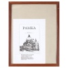 Рамка дерево, 30*40 см, багет 17 мм, с небьющимся оргстеклом, красное дерево в категории Рамки для фотографий и дипломов