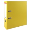 Папка-регистратор ERICH KRAUSE "Стандарт" с покрытием из ПВХ, 70 мм, желтая в категории Папки-регистраторы