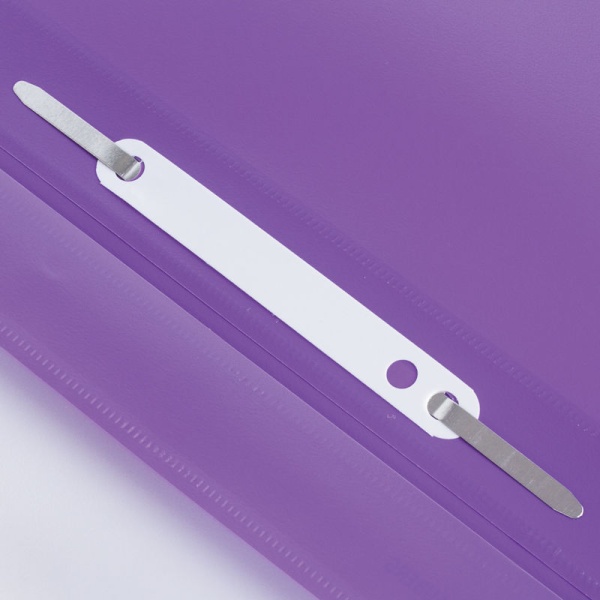 Скоросшиватель пластиковый с перфорацией BRAUBERG, А4, 140/180 мкм, фиолетовый в категории Папки-скоросшиватели пластиковые