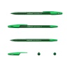 Ручка шариковая ErichKrause R-301 Original Stick, зелёная в категории Ручки шариковые