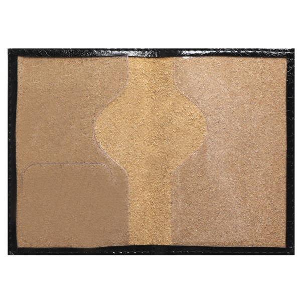 Обложка для паспорта натуральная кожа, цвет черный KLERK Символика в категории Обложки для документов