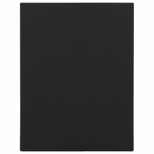 Холст на подрамнике черный BRAUBERG ART CLASSIC, 30х40см, 380г/м, хлопок, мелкое зерно в категории Холсты