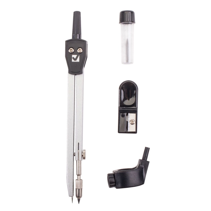 Готовальня BRAUBERG "Architect", 4 предмета в категории Циркули и готовальни