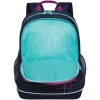 Рюкзак GRIZZLY школьный, анатомическая спинка, 2 отделения, для девочек, "Неон" в категории Рюкзаки, ранцы, сумки